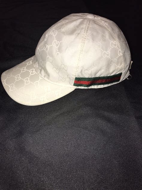 gorra gucci blanca original